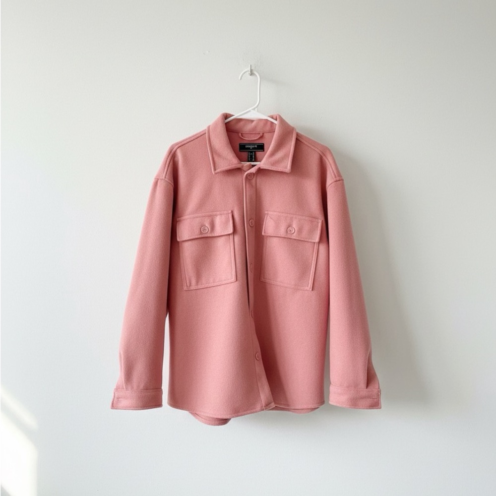 Forever 21 Blush Utility Jacket